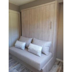 WallBed sofa 2 plazas Melamina Egger