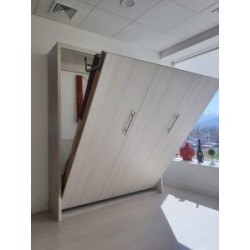 WallBed vertical 2 plazas Melamina Egger